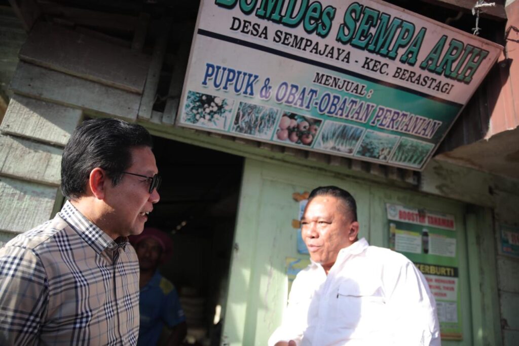 Gus Halim Apresiasi Desa Sempajaya di Karo Yang Sukses Kelola Dana Desa