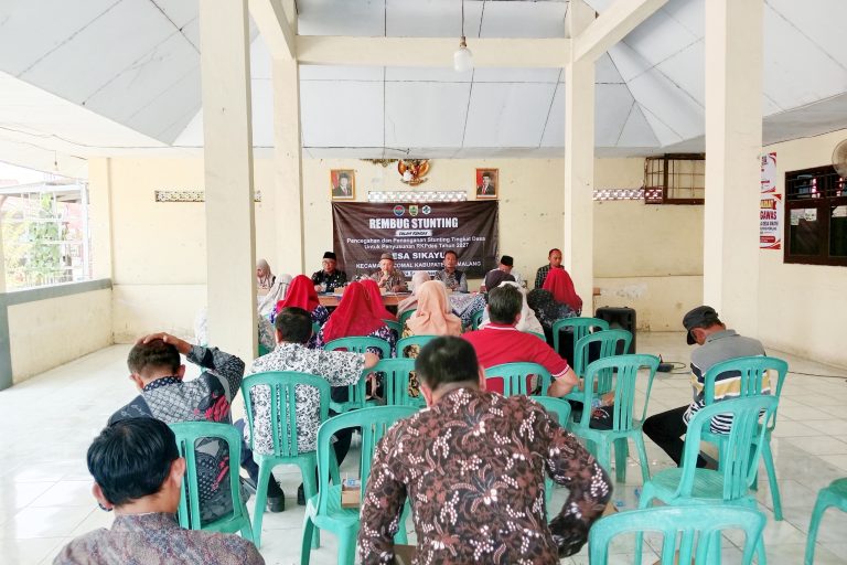 Cegah Stunting, Pemdes Sikayu Gelar Rembug untuk Penyusunan RKPDes 2027